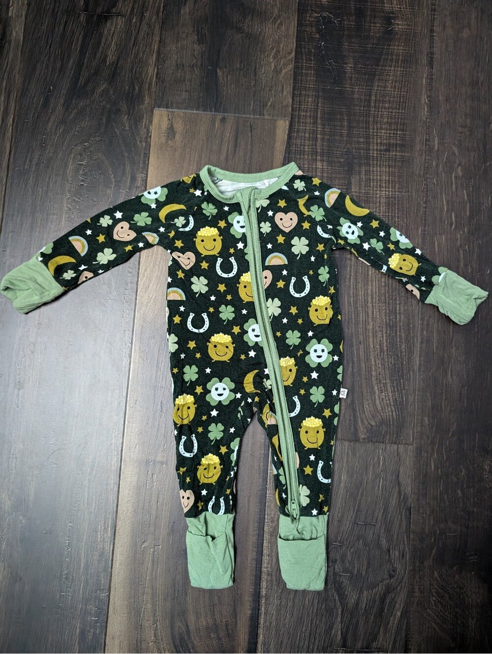 Emerson and Friends Bamboo Zippy Pajmamas 0-3